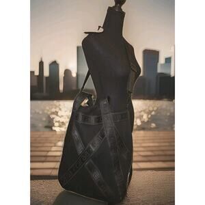 Caraa Athena Sport Tote Bag W/Crossbody Strap 14x16x7 $195 EUC